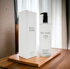 Bobbi Brown Soothing Cleansing Oil Jasmine Flower White Water Lily Goji 6.7oz