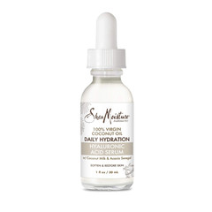 Shea Moisture 100% Virgin Coconut Oil, Hydration, Hyaluronic Acid Serum, 1 FL OZ