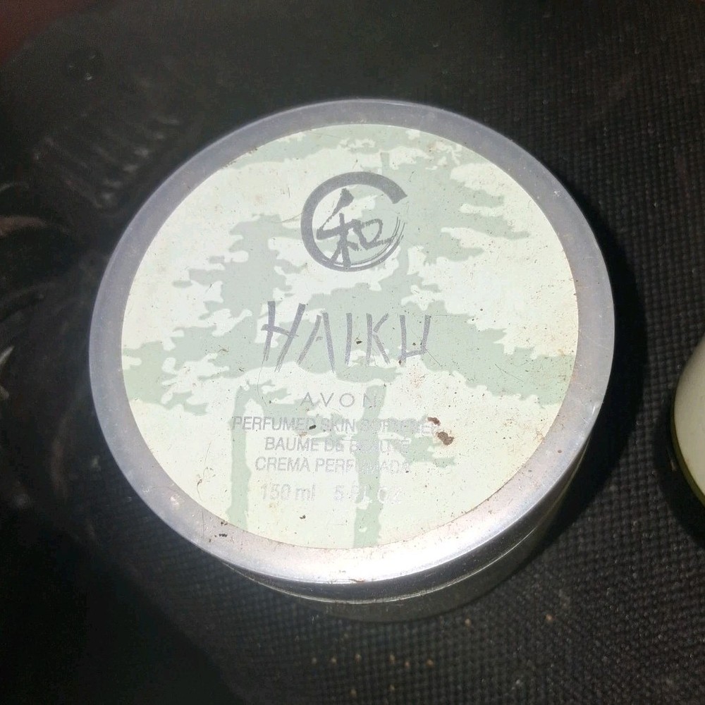 Avon Haiku hand creme Body lotion Round Jar, White Unisex,