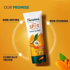 Himalaya Dark Spot Clearing Turmeric Face Wash | For glowing skin Unisex