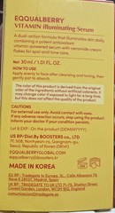 EQQUAL BERRY Glow Filter Vitamin Illuminating Serum 1.01 fl oz. Exp 03/2028