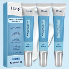 3PACK 15ML Firming Eye Serum for Reduces Under-Eye Bags, Wrinkles, Dark Circles