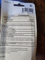 ChapStick Lip Balm 8 Stick Lot – Two Strawberry 3-Packs & Two Original Singles –