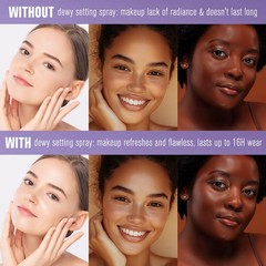 UCANBE Dewy Setting Spray for Makeup, Long Lasting Hydrating Make Up