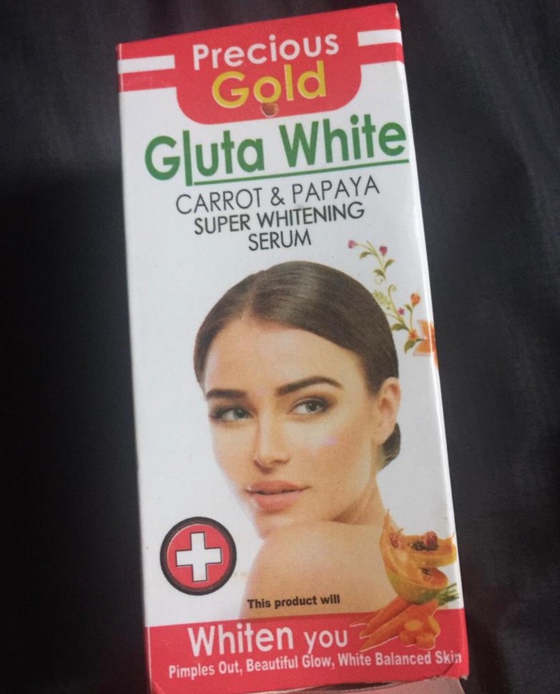 Precious Gold Skin whitening, skin lightening, blemish control, dark knuckles 