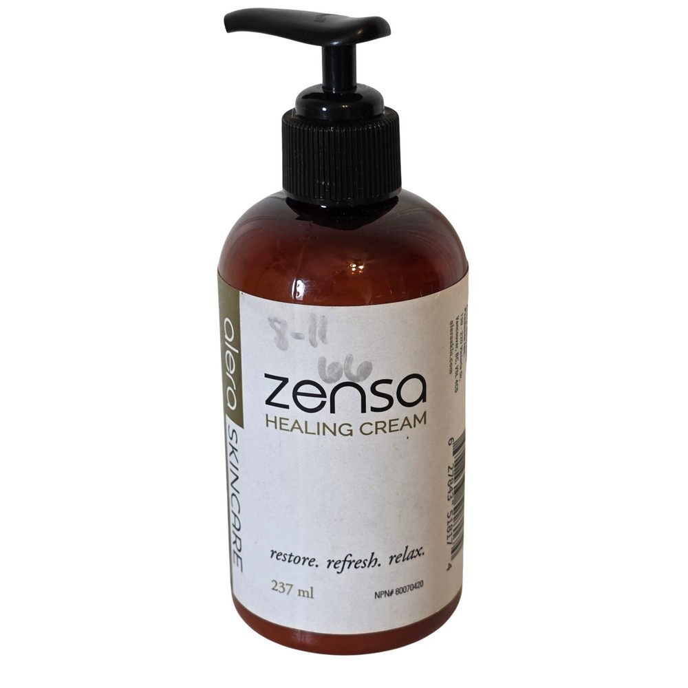 New Zensa Healing Cream 8oz Professional Tattoo Aftercare Lotion Exp 10/26