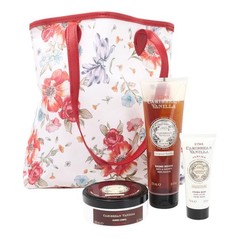 Perlier Caribbean Vanilla 3pc Set w / Bag Sealed New Free Shipping