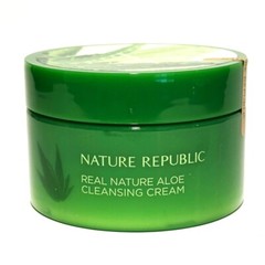 2 Pack Nature Republic Real Nature Aloe Cleansing Cream 200ml (US Seller) NWOB