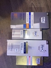 RoC Lot Of 4 Multi Correxion Even Tone + Lift Daily Moisturizer+serumEXP 07/2027