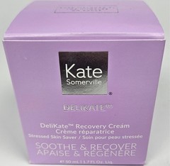 Kate Somerville DeliKate Recovery Cream. Soothe & Recover 1.7oz / 50ml Full Size