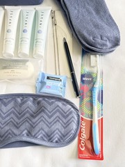 25 Piece Travel Toiletry Kit Gift Set Hair Face Body Care TSA Approved FREE GIFT