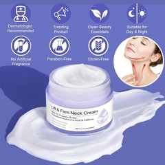 Firming Neck Cream Tighten & Lift Anti-Aging Moisturizer Reduce Fine Lines
