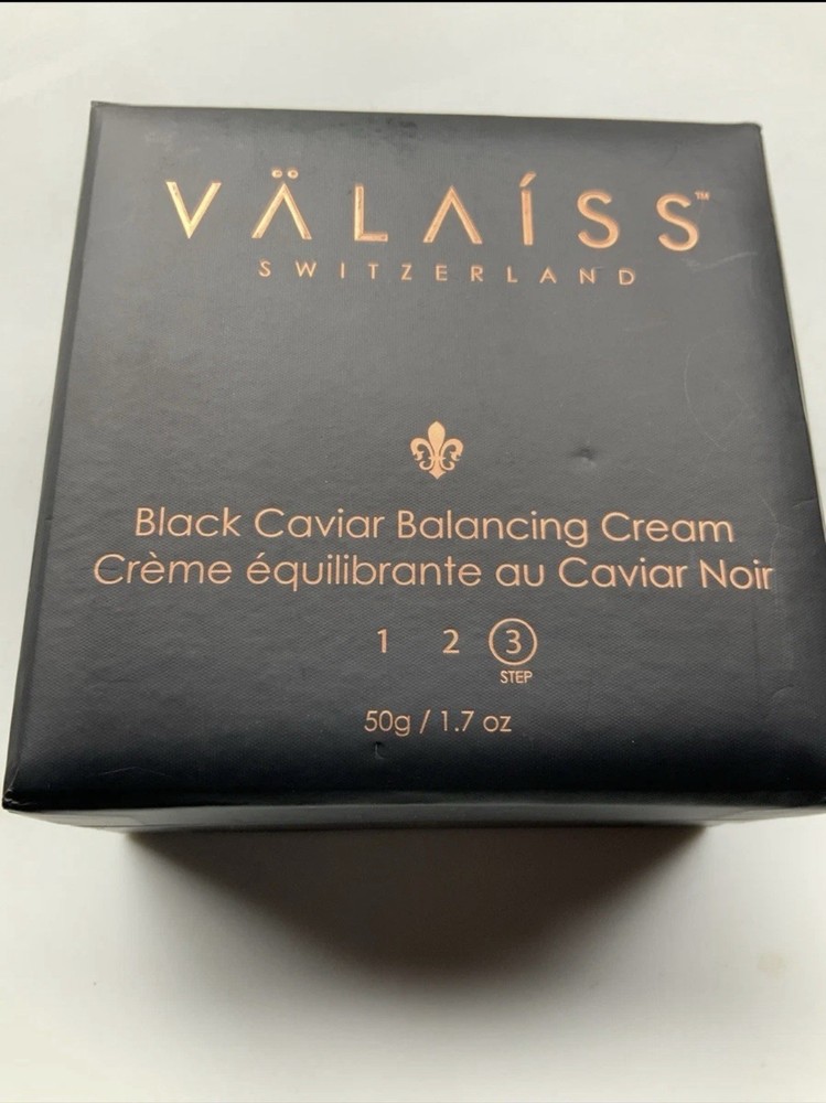 Valaiss Black Caviar Balancing Cream Step 3- 50mL 1.7 oz NEW