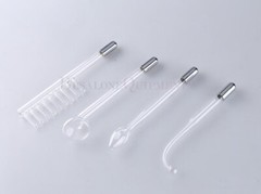 4 PCS Violet High Frequency Electrode Replacement Wands For High Freqeuncy Unit