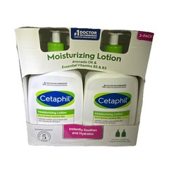 Cetaphil Moisturizing Lotion for Normal to Dry Skin 2 x 20 Fl Oz