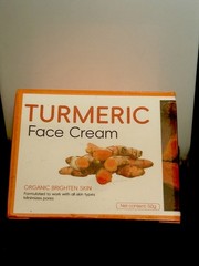 MIAOFUTONG Turmeric Organic Face Cream Brighten Skin Minimizes Pores 50g
