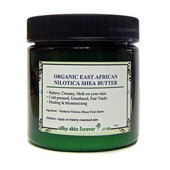 East African Nilotica Shea Butter Unrefined Organic Hair Body Moisturizer