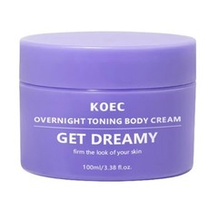 GET-DREAMY Overnight Toning Body Cream Whip – 100ml/3.38floz – NEW in Box