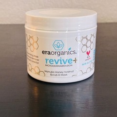 Era Organics Revive+ Microdermabrasion Manuka Honey Walnut Scrub & Mask 4OZ