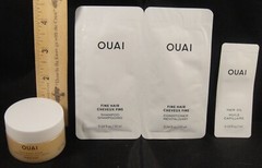 11 OUAI Lot ST. BARTS Hair/Body Mist SCALP/BODY SCRUB +Full LEAVE-IN CONDITIONER
