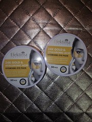 Efektima 24k Gold & Hyaluronic Acid Hydrogel Eye Pads 60 Pcs Sealed Lot Of 2