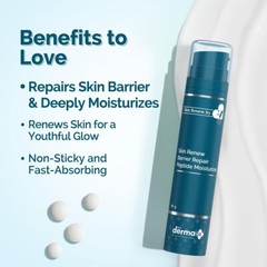 The Derma Co. x Dr.V Skin Renew Barrier Repair Peptide Moisturizer, 50ml