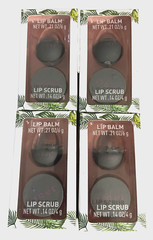 Lip Balm & Lip Scrub Lip Care Kit .14oz/ 4g ( 4 Pack )