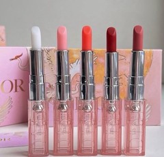 Dior Rouge Lipstick Lip Glow 5pc x 1.5g Special Set