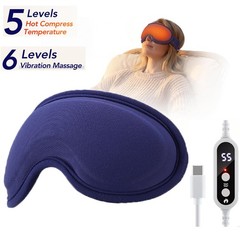 Electric Heated Eye Mask – Warm Compress for Dry Eyes, Blepharitis & Stye Relief