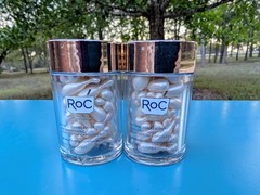 Roc Retinol Correction Line Smoothing Night Serum Capsules 80 count (2X 40)