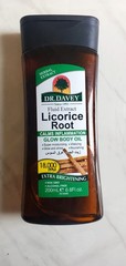 Dr Davey Licorice Root Glow Body Oil, 200ml, Non-GMO, Alcohol-Free, Extra Bright