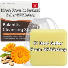 Balanitis Cleansing Soap Bar Relief Itching Odor Redness Intimate Hygiene Men