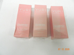 YURI Collagen Night Wrapping Mask Korean 2.53 fl oz (3 Boxes) EXP 1-2029
