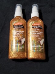 Palmer&rsquo;s Cocoa Butter Formula Shimmer Radiance Body Oil Vitamin E 3.3 Oz 2 Pack