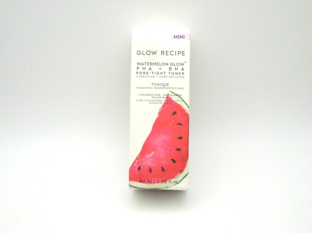 Glow Recipe Mini Watermelon Glow PHA + BHA Pore Tight Toner 40ml NEW IN BOX