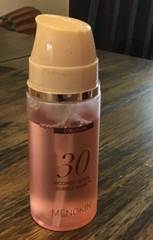 Menokin 30 Seconds Quick Bubble Mask Collagen Facial 3.2fl oz EXP 9/2028
