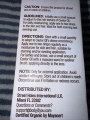 BodyJ4You Organic Castor Oil – 100% Pure Natural 4 Fl Oz (Pack of 1), Clear