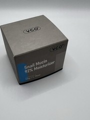 VCO SNAIL MUCIN 92% MOISTURIZER 1.76 OZ NEW