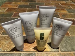 Lot Of 4 NEW Estee Lauder Perfectly Clean Multi-Action 1 & 1.7 Oz + Clinique