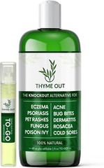 Thyme Out plus Eczema Treatment Psoriasis Treatment Treats Acne Dermatitis Skin