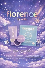 florence by mills – Let Glow Peel Mask – Hit Snooze Lip Mask- Surfing Under Eye