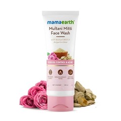 Mamaearth Multani Mitti Face Wash 100ml Oil Control & Acne Care for All Skin Z01