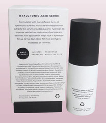 DERMSTORE COLLECTION HYALURONIC ACID SERUM 1 OZ BOXED LOT OF 5