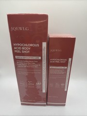 2-Hypochlorous Acid Body Peel Shot Exfoliating Full Body 280 ml /80ml SEALED