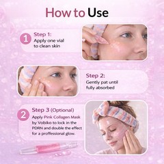 Korean PDRN Salmon DNA Ampoule 10ea Glass Skin Glow Boosting Regenerating VOBIKO
