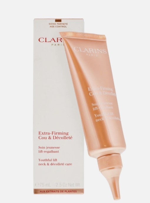 Clarins Extra-Firming Cou & Decollete Anti-Wrinkle Neck Cream 2.5oz/75 mL