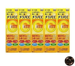 Set of 5 Rohto Pharmaceutical Mentholatum Melano CC Medicated Spot Treatment