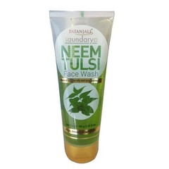 4X Patanjali Saundarya Aloe Vera Neem Tulsi Face Wash For Acne Pimples -100gm