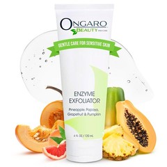 Ongaro Beauty Organic Face Scrub – Natural Exfoliating 4 Ounce (Pack of 1)