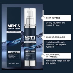 Face Particle Cream For Men 6 In 1 Anti Aging Cream Fights Eye Bags Dark Spots